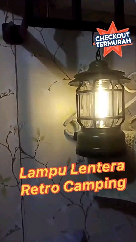 #lampulentera #lampucamping #lampuretro #RacunShopee