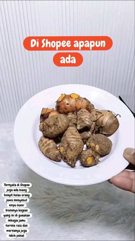 Biang Kunyit #EmpuKunir #IndukKunyit #BuatBikinJamu #BuatBenih #TermurahDiShopee #RacunShopeeCheck #GratisOngkirRp0 #ViralDiShopeeVideo #ShopeeCOD
