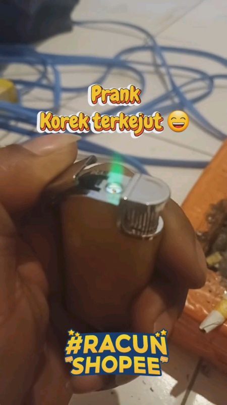 Prank Korek Terkejut dan Hiburan #RacunShopee #pranklucu #hiburan_kocak