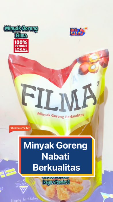 Minyak Goreng Filma #RacunShopee #DiskonRacunShopee #DiskonShopeeVideo #GratisOngkirRP0 #murahbanget #minyakgoreng #minyak #filma #minyakgorengfilma