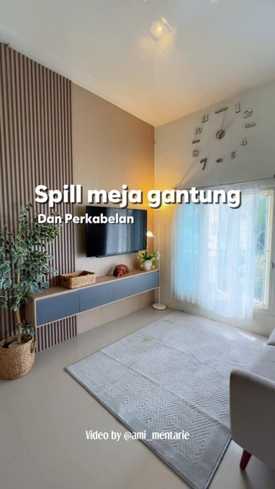 #mejatvgantung #rakgantung #mejaminimalis #shopeevideo