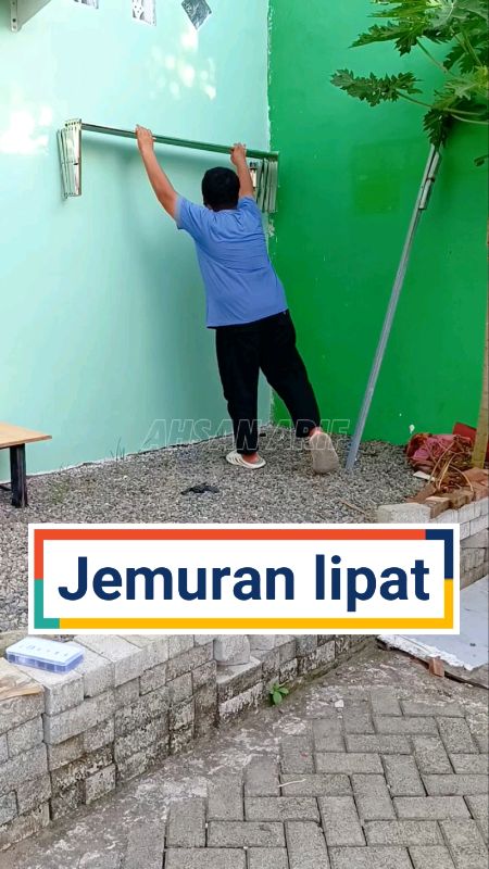 jemuran lipat indor outdoor #jemuranlipat #jemuranlipatdinding #jemuranstainlesssteel #jemuranstainlesslipat #ViralDiShopeeVideo #ShopeeCO