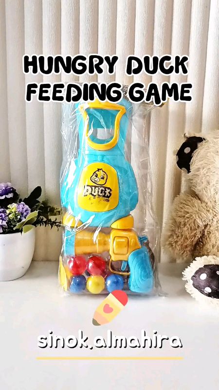 #hungryduckfeedinggame #hungryduckshootinggame #pistolbebek #mainanedukasi #mainananak #mainanedukasianak #mainanviral #RacunShopee #SpillRacunShopee