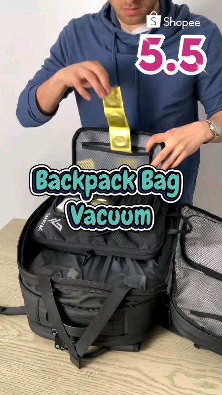 Backpack Bag Vacuum Ransel kantong udara #backpack #backpacker #bag #travel #travelbag #traveling #travelkit #tas #tastravel #ransel #tasransel #vacum