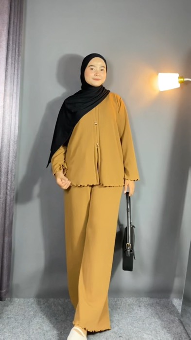 setelan mazaya denacollection #setelan #setelanwanita #mazayasetelan #setelandenacollection #setelanjumbo #setelanknit #setelancelana