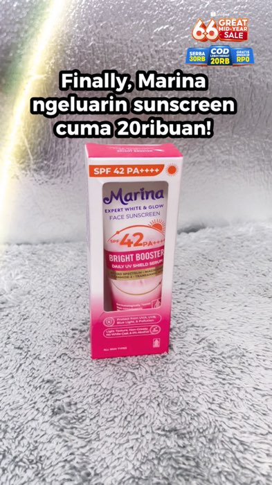 #sunscreen #marinasunscreen #ViralDiShopeeVideo #66greatmidyearsale #ViralDiShopeeVideo