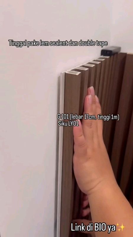1 Box 10 Pcs Wall Panel WPC