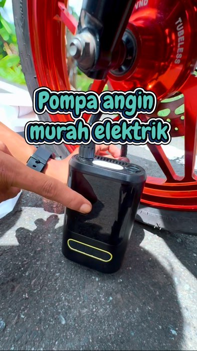 Pompa angin portable murah #pompa #pompaangin #pompaelektrik #ShopeeCOD #ramadhanpenuhberkah #shopeevideo #RacunShopee