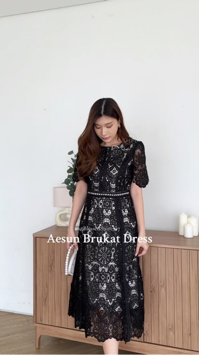 #dressbrukat #dressbrukatmodern #DiskonRacunShopee #vintagestyle #koreanstyle #dresscantik #dresspesta #vintagedress #dresspremium #dresselegan