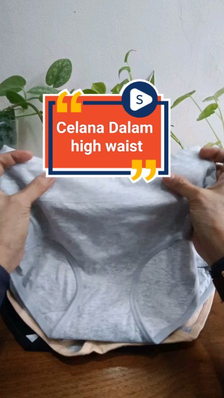 Celana dalam high waist lembut anti gerah😍👍#cdwanita #cdmurah #RacunShopee #racunshopeemurah #racunshopeecheeck #cdhighwaist