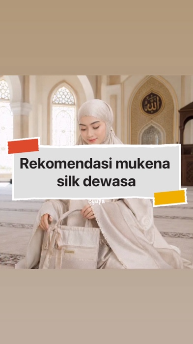 Mukena Dewasa Premium Silk Lasercut Beatrix #RacunShopeeCheck #ViralDiShopeeVideo #OOTDFashionShopee #GratisOngkirRP0