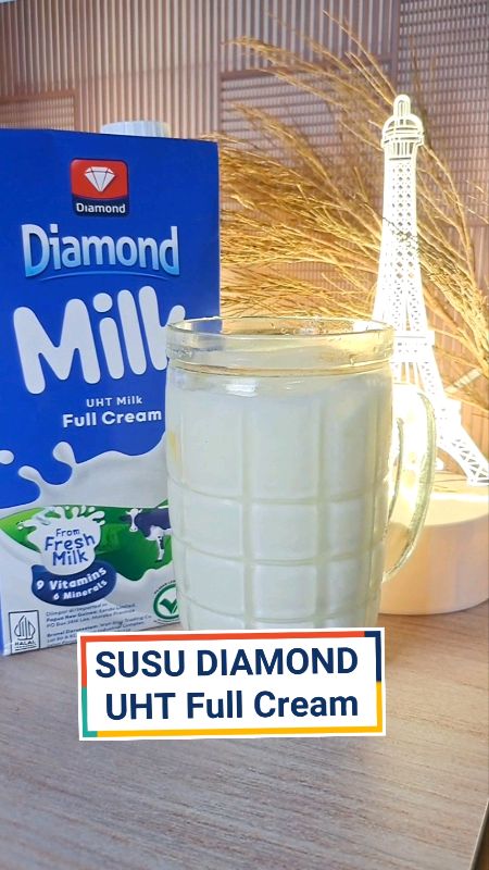 Susu Diamond UHT... #susudiamondmilk #uhtmilk #uht #sususehat #diamondmilk #1liter #RacunShopee #SpillRacunShopee #spill #murahlebay #murahberkualitas