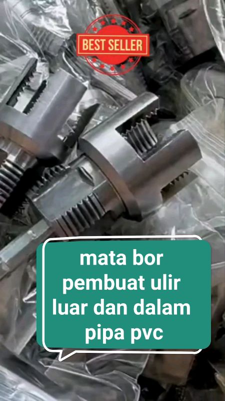pembuat ulir luar dan dalam pipa pvc #pembuatulirpipapvc #UlirPipaPVC #fyp #ShopeeCOD #GakNyeselBeliIni #RacunShopee #PromoNonStop #ShopeeLook