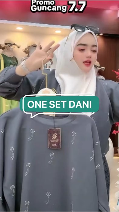 ￼One Set Dani Uni Ara | One Set Uni Ara | Setelan Celana Dani Uni Ara | One Set Wanita Kekinian#shopeevideo #CODin #setcel #SpillRacunShopee
