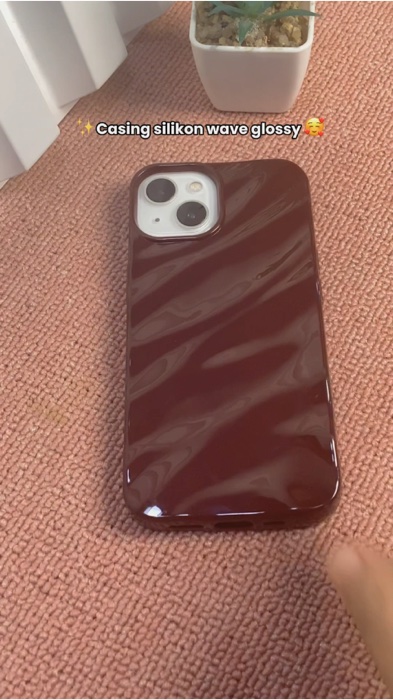 Cakep harga affordable casing ip wave glossy #RacunShopee #casing #waveglossycasing #casingiphone