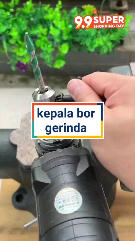 kepala bor gerinda #RacunShopee #kepalabor #kepalabormultifungsi #kepalaborgerinda #kepalabormesingerinda #kepalaborgrinder #kepalagerinda