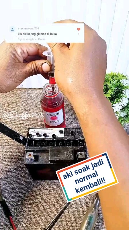 air aki ajaib!!!#keranjangshopee #RacunShopee #promoshopee #shopeevideo #DiskonRacunShopee #Airakimerah #akimotor #fyp