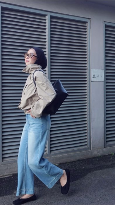jeans cocok untuk petitte #jeans #bckdenim #loosejeans