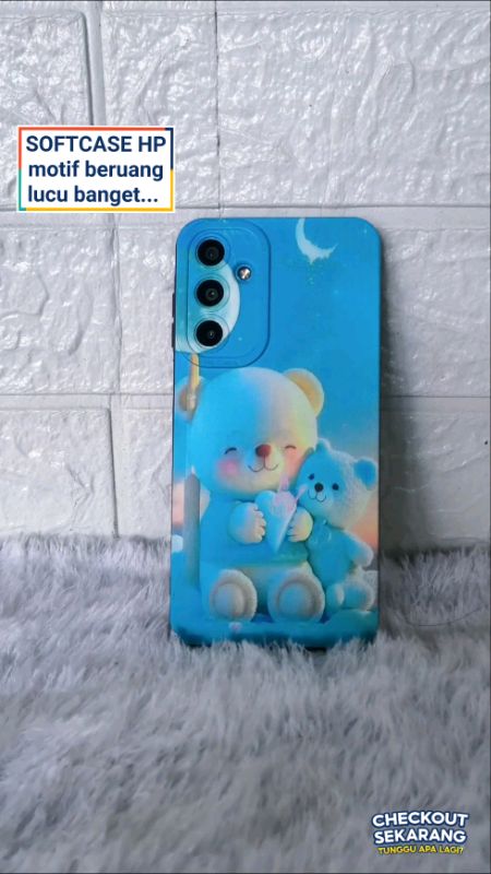 softcase HP motif beruang lucu. #softcase #casinghp #sharkcase #casehp #siliconcase #RacunShopee #GratisOngkirRP0 #ShopeeCOD #trending #murah #cod #ok