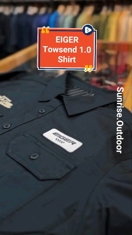 Keren Banget! Eiger Towsend 1.0 Shirt #ShopeeFashionHaul #SpillRacunSopee #DiskonRacunShopee #RacunShopee #RacunShopeeCheck