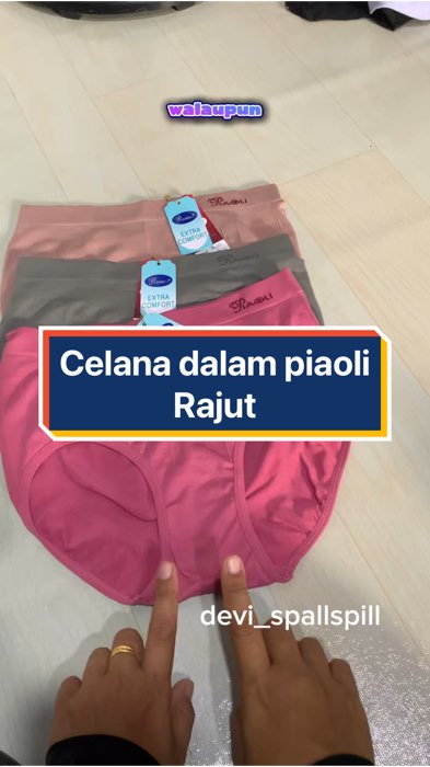 #cdpiaolirajut #cdseamless #cdwanitamurah #cdwanita #cdwanitajumbo #celanadalamwanita #cdmurah #RacunShopeeCheck
