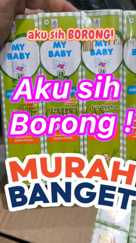 Harga Grosir sedus jadi 27 ribu.#mybabytelon #telon #telonmybabymurah #mybabyminyaktelon150ml #mybaby #telonmybaby
