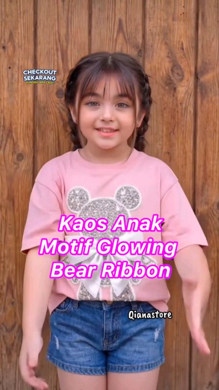 Kaos Anak Motif Glowing Bear Ribbon #kaos #kaosanak #atasananak #celanaanak #RacunShopee #GratisOngkirRP0 #ShopeeCOD #PromoNonStop #ViralDiShopeeVideo