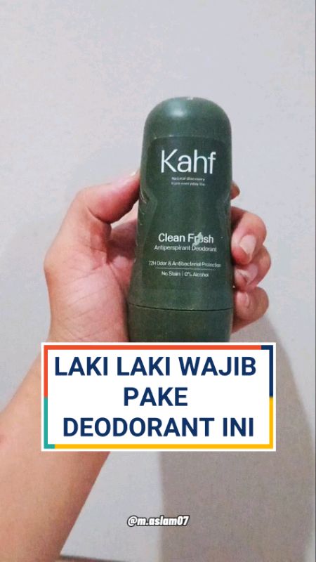 Deodorant Roll Laki banget #deodorant #deodorantroll #deodorantkahf #deodorantviral #ViralDiShopeeVideo #RacunShopee #ShopeeCOD