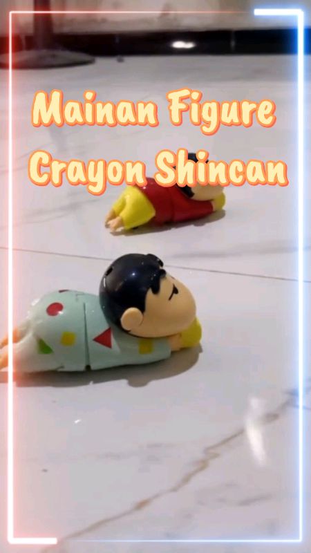 Mainan Figure Crayon Shincan#figure #shopeevideo