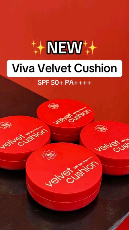 Viva Velvet Cushion #vivavelvetcushion #vivanewproduct #cushionmurah #cushionlokal #cushionspf
