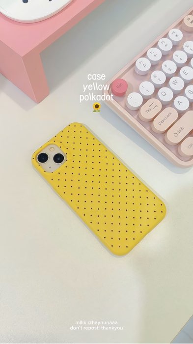 Motif polkadot memang nggak pernah gagal bikin tampilan makin gemas, apalagi warna kuning 💛🌻 #RacunShopee #SpillRacunShopee #DiskonRacunShopeee