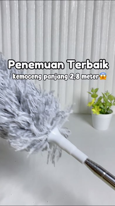 murah dan worth it! #kemocengmicrofiber #kemocengplafon #kemocengpanjang #sapupanjangpembersihplafon #ViralDiShopeeVideo #SpillBawaBerkah #RacunShopee