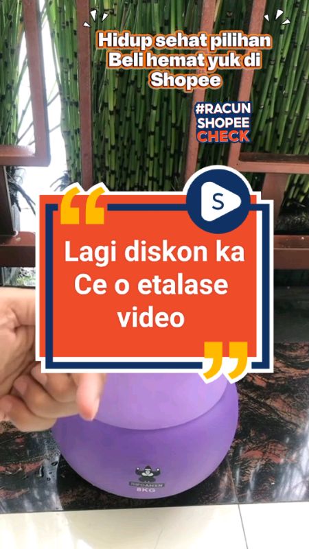Mumpung lagi diskon ka yuk Garcep in etalase video #GrratisOngkirRP0 #ShopeeCOD #RacunShopee #alatolahraga #barbel #fyp #terbaikdishopee