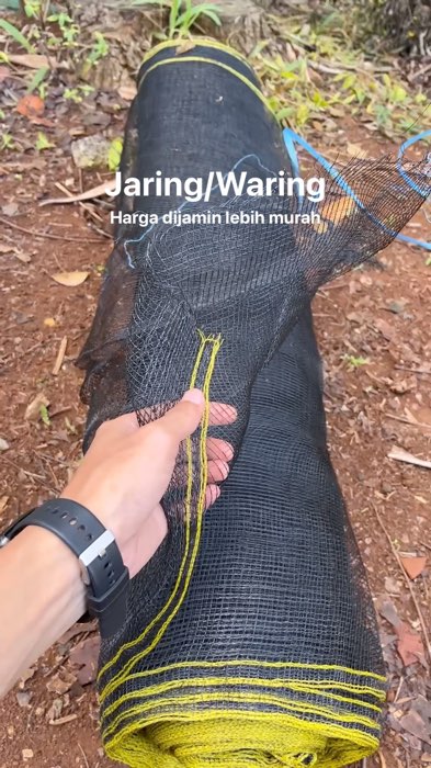Kalau ga percaya tanya aja ditoko dijual berapa #waring #waringjaring #waringmurah #jaringpagarayam #jaringparanet