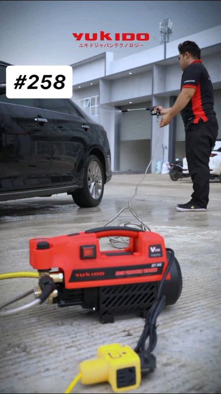 YUKIDO Jet Cleaner Mesin Cuci Motor Mobil Steam High Pressure #GratisOngkirRP0 #ShopeeCOD #Diskon50Persen #PromoNonStop #ViralDiShopeeVideo