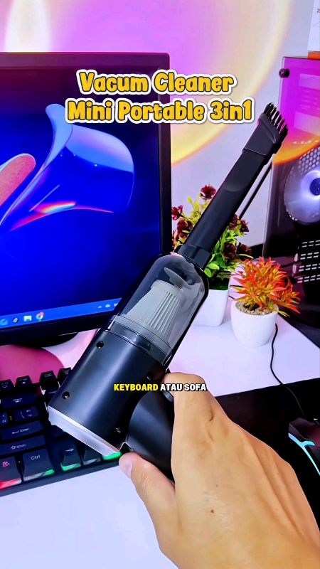 VACUUM CLEANER MINI 3IN1 ✅ #DiskonRacunShopee #GratisOngkirRP0 #Diskon40RB #ShopeeCOD #Diskon50Persen #Diskon30RB #diskon60rb #Diskon50Rb #trending