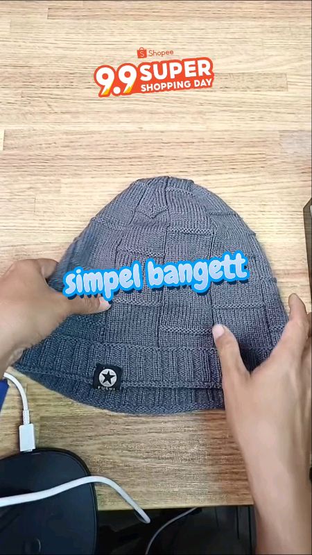 kupluk raut #kupluk #kuplukrajut #shoopevideo #ShopeeLook #ShopeeFashionHaul