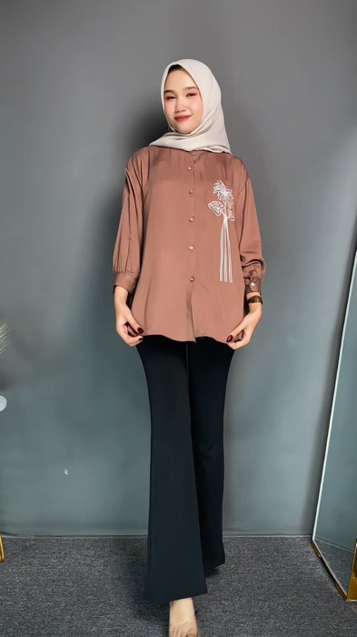 Kemeja wanita motif bunga cantik, nyaman bngt di pakai #RacunShopee #PromoNonStop #RacunShopeeCheck #RacunShopeeOOTD #ViralDiShopeeVideo