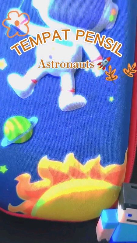 Tempat Pensil Lucu gambar Astronot  #tempatpensil #astronot #aimilo #GratisOngkirRP0 #DiskonRacunShopee #pencilcase
