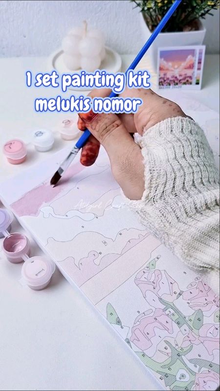 #painting #paintbynumber #RacunShopee #PromoNonStop #trending #fyp #GakNyeselBeliIni #SpillRacunShopee #alatlukis #GratisOngkirRP0