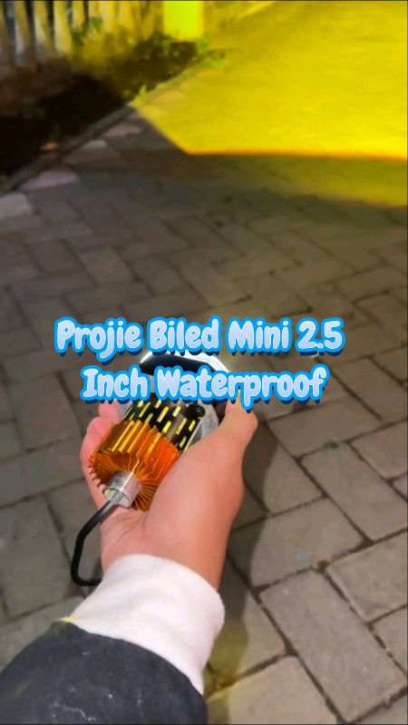 Projie Biled Mini 2.5 Inch 30 Watt Jauh Dekat Waterproof #Diskon50Persen #GratisOngkirRP0 #99DibelanjainShopee #projiebiled #biled #biledmurah #motor
