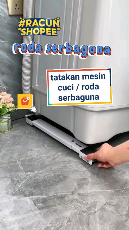 roda serbaguna #rodalemariportable #tatakankulkas #tatakanmesincuci #RacunShopee