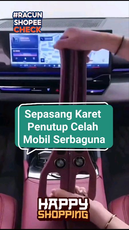Sepasang Karet Penutup Celah Mobil ♥️#RacunShopee #RacunShopeeCheck #ShopeeVideoCreator #videoshopee #RacunShopeeUnik #ViralDiShopeeVideo #DiskonRacun