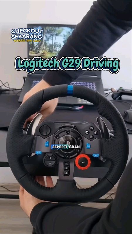 Logitech G29 Driving Force Racing Wheel #logitechg29drivingforce #racingwheel  #ViralDiShopeeVideo #shopeevideo