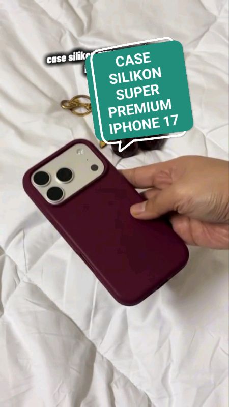 case silikon iphone 17 super premium #caseiphone #casesilikon #iphonecase #caseiphone17promax #RacunShopee #ShopeeCOD #PromoNonStop #SpillBawaBerkah