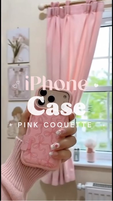 Iphone case pink coquette  #ramadanekstraseru #sipalingaffiliate #creatorsearchinsight #caseiphone #casecoquette