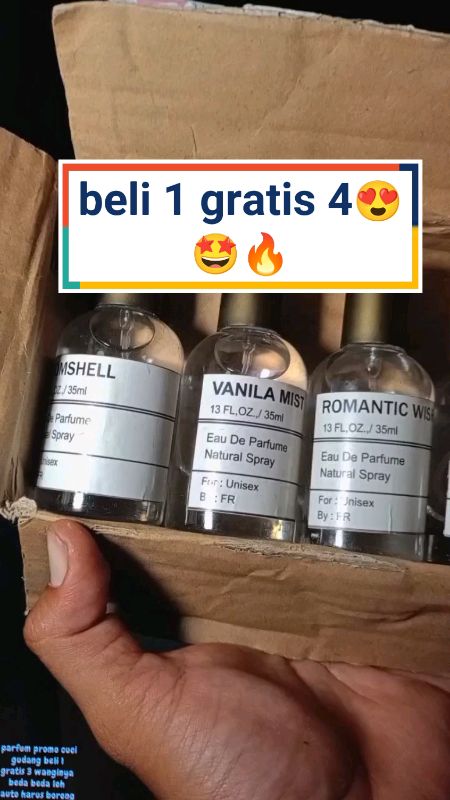 #beli1gratis4 #parfumereccomended #DiskonRacunShopee #SpillRacunShopee #GratisOngkirRP0 #ViralDiShopeeVideo #Cashback40Persen #IsiKeranjangOren