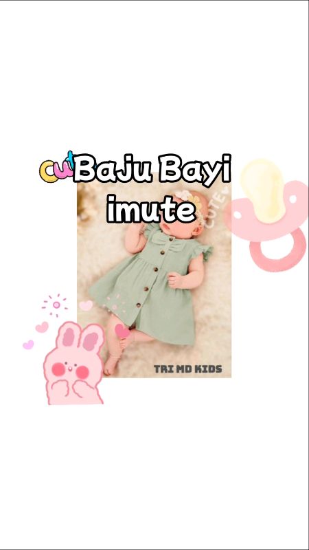 Dress baju bayi lucu#gratisongkir #RacunShopee #GratisOngkirRPO #shoppeevideo #bajubayicewek #bajubayiperempuanmurah #bajubayiberkualitas #bajubayibra
