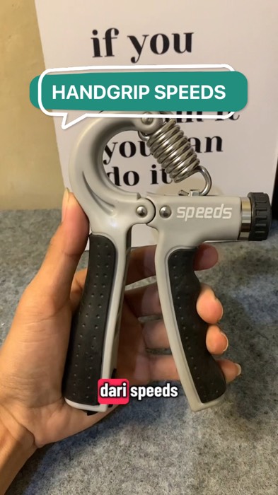 Handgrip latihan tangan dari Speeds #handgripspeeds #speedshandgrip #alatolahragatangan #speedalatolahraga #RacunShopee #Diskon50Persen #1212bigsale