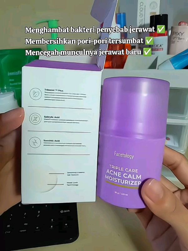1 produk doang tapi bisa bantu semua masalah #facetology #moisturizerviral #DiskonRacunShopee #SpillBawaBerkah #shopeevideo